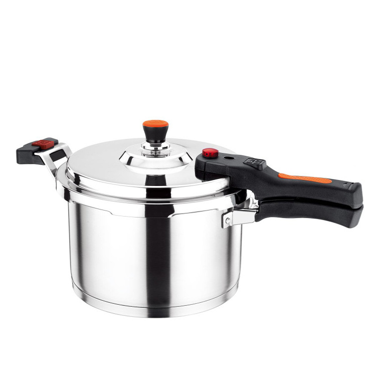 Factory wholesale European Stainless Steel 304 Multi Function Pressure Cooker Cooking Pots Kitchen Equipments