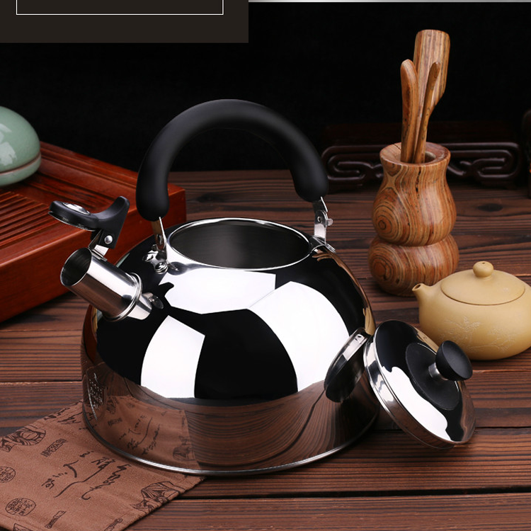 Stainless steel kettle gas kettle thickened electric stove gas household capacity whistle kitchenware kettle