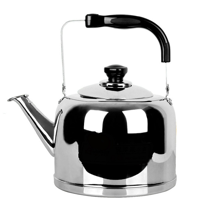 Practical stainless steel 201 Water kettle with super thick bottom tea kettle for home