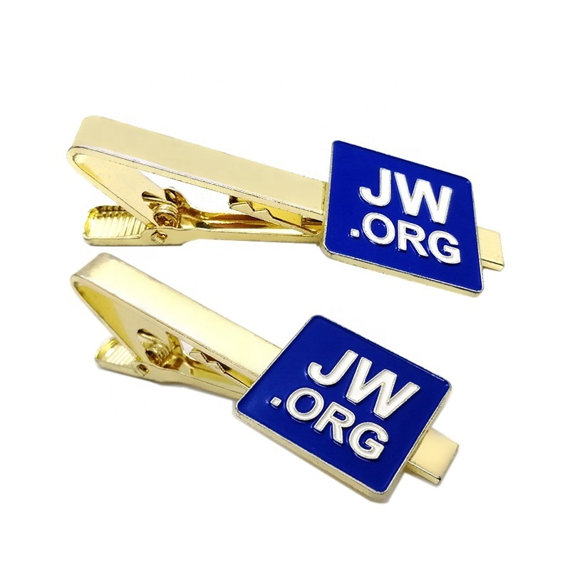 On Sale Gold Metal Jehovah's Witness JW. ORG Tie Clip