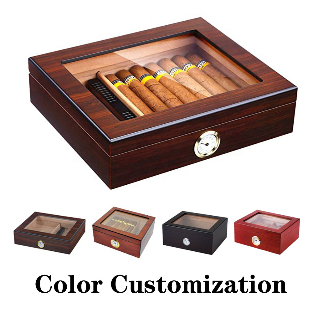 Cigar Case Wholesale Cigar Humidor Case with Cutter for Cigars to Smoke