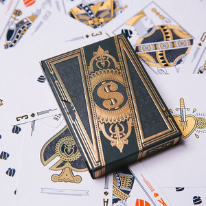 Custom Logo Printer Durable Matte Cheap Playing Cards Black And Gold Buy Poker Sets