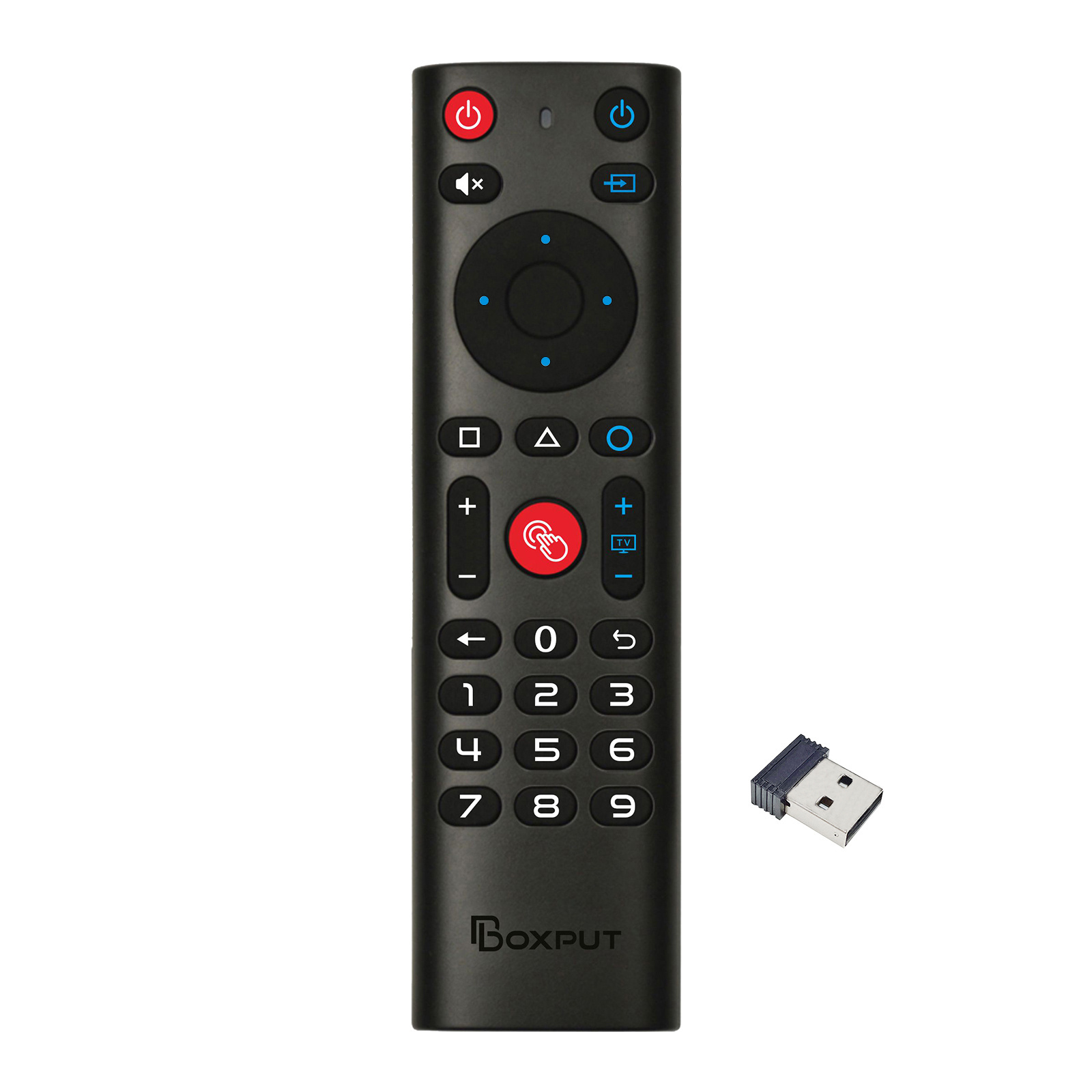 BPR3S Plus 2.4g BT tv remote control ir learning all buttons 6 axis gyroscope voice activated tv remote control ota air mouse