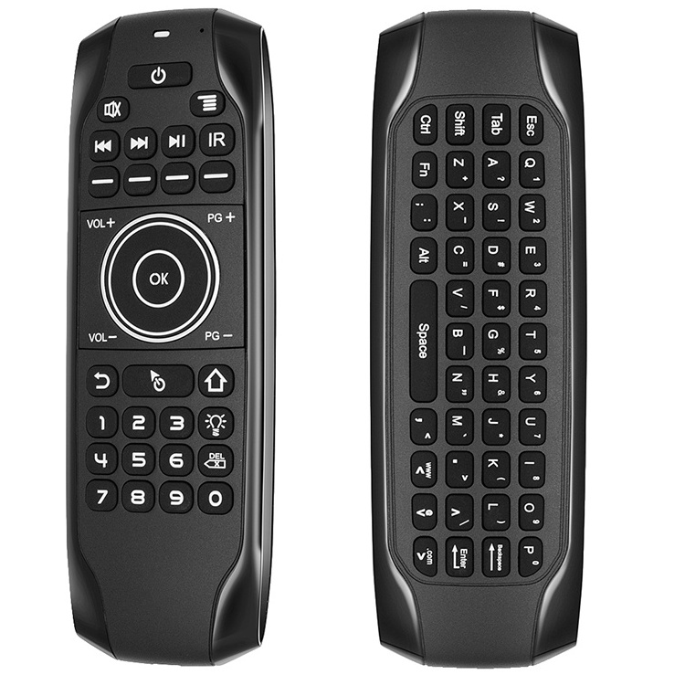 G7BTS BT Air Mouse Mini Keyboard Gyroscope Backlight Remote Control IR Learning BT5.0 for Smart Tv Box H96 MAX X88 PRO PC Mac T9