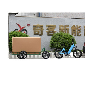 16inch Hunting Bicycle Electric Bike Trailer steel frame Cargo Trailer Camper Trailer