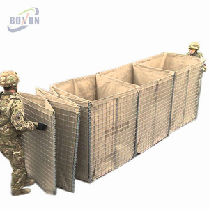 Direct Factory Heavy Duty Easily Assembled bastion barriers mili Defensive Barriers Sand Wall For Sale