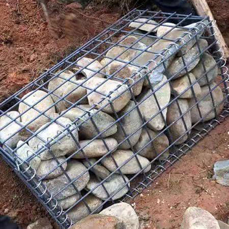 GALVANIZED WELDED MESH GABIONS/STONE GABIONS FOR RETAINING WALL