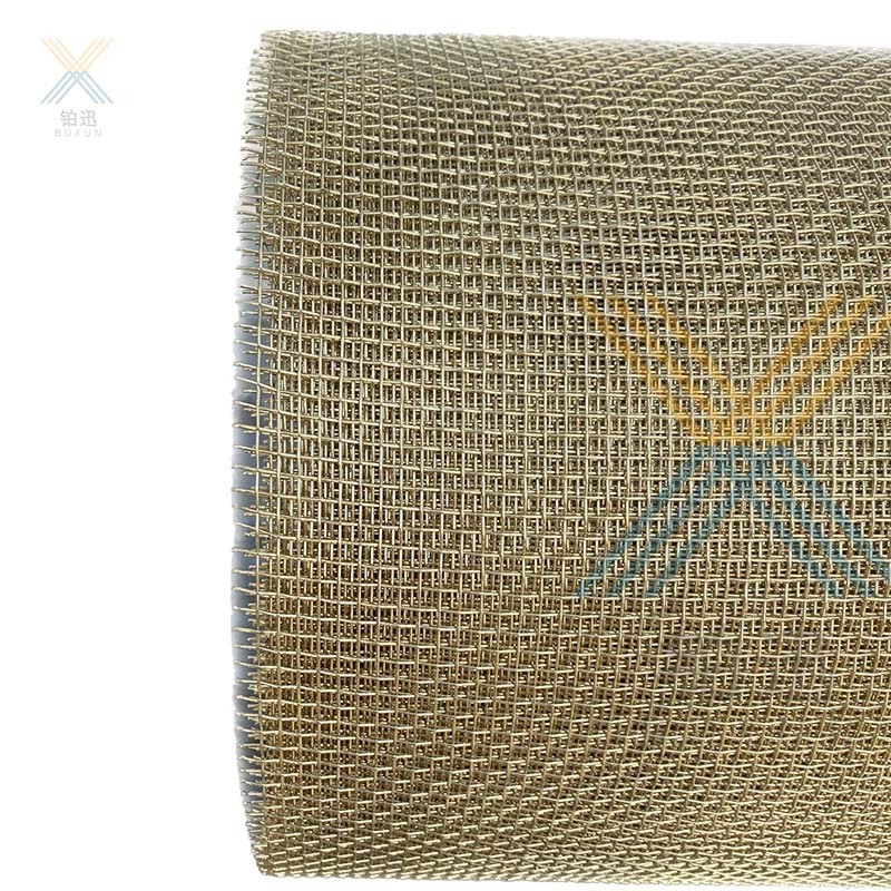 Electronics Shielding Anti-static Emp-shield Emp Protection brass wire mesh cloth 200 mesh 73 Microns Brass woven Wire Mesh