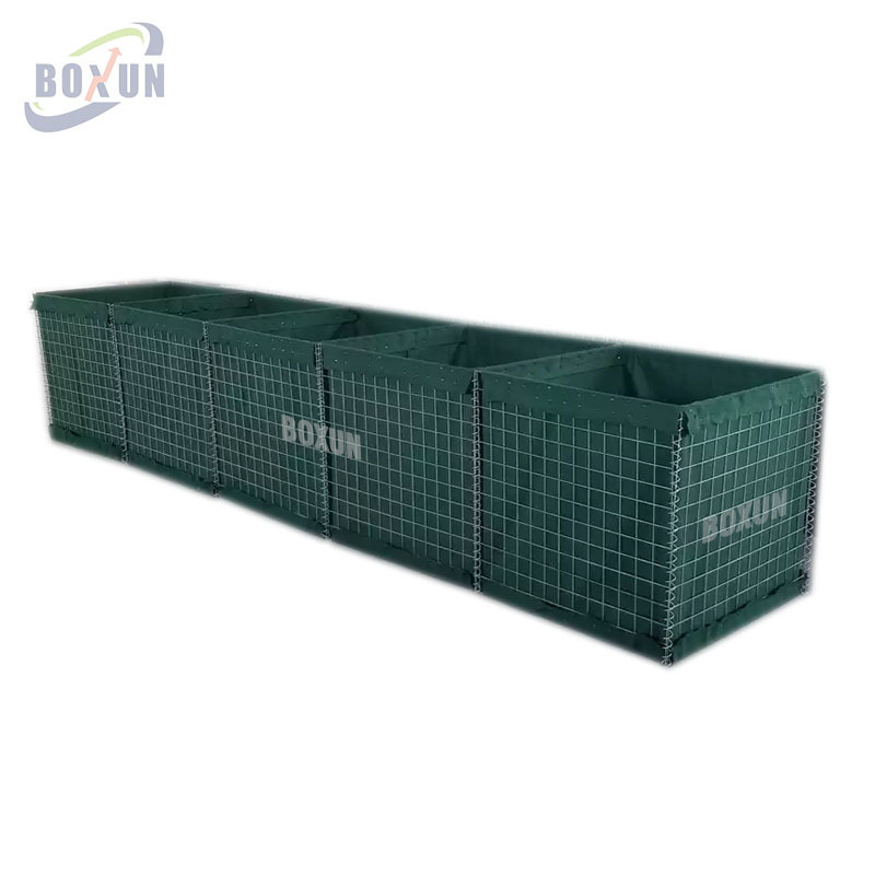 Direct Factory Heavy Duty Easily Assembled bastion barriers mili Defensive Barriers Sand Wall For Sale