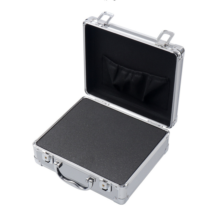 Portable Aluminum Alloy Case Precision Instrument Box Poker Chips Set Box Aluminum Case Texas Poker Chips Case