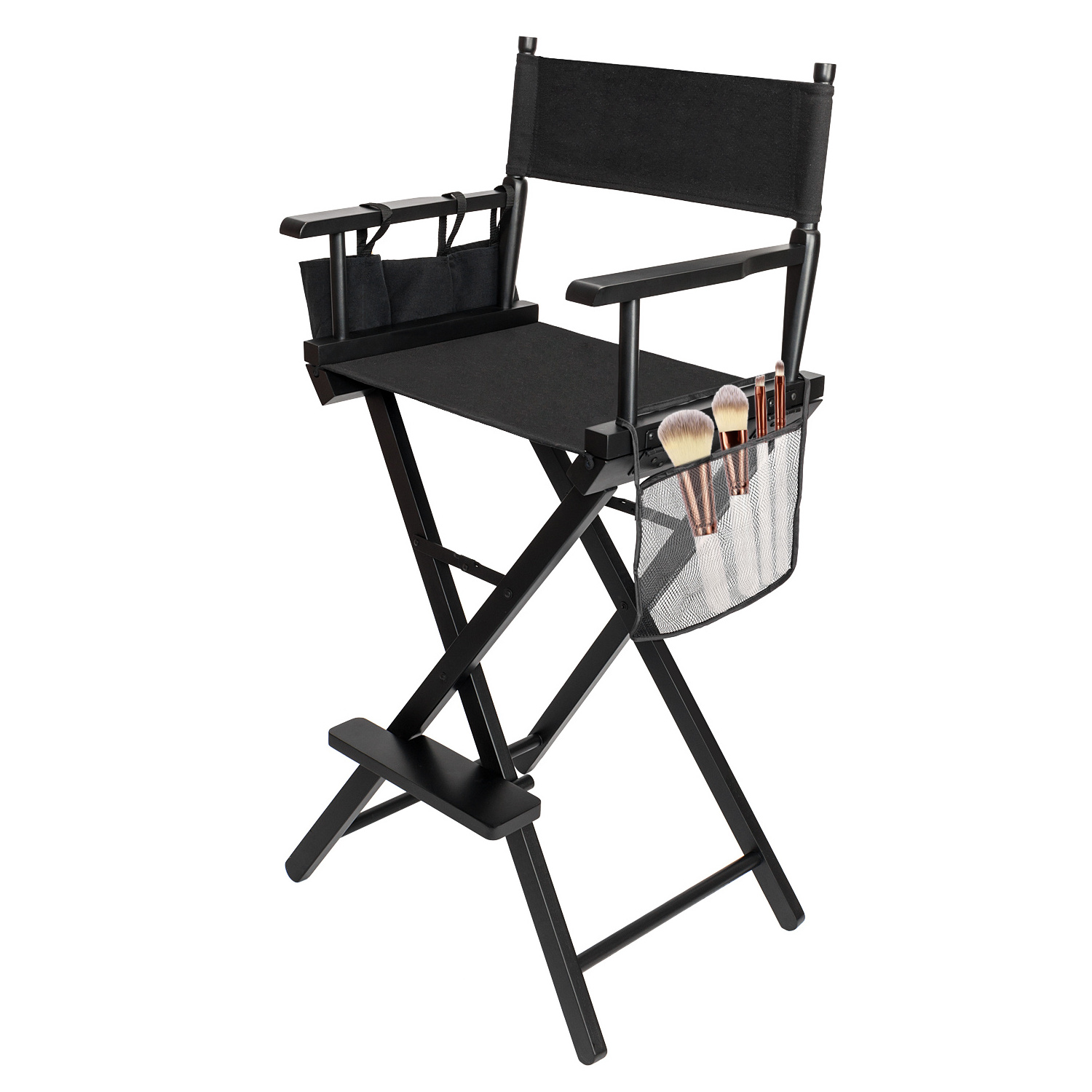 Custom Professional Portable Tall Folding Makeup Aluminum Director Chair make up chair beach chair making machine