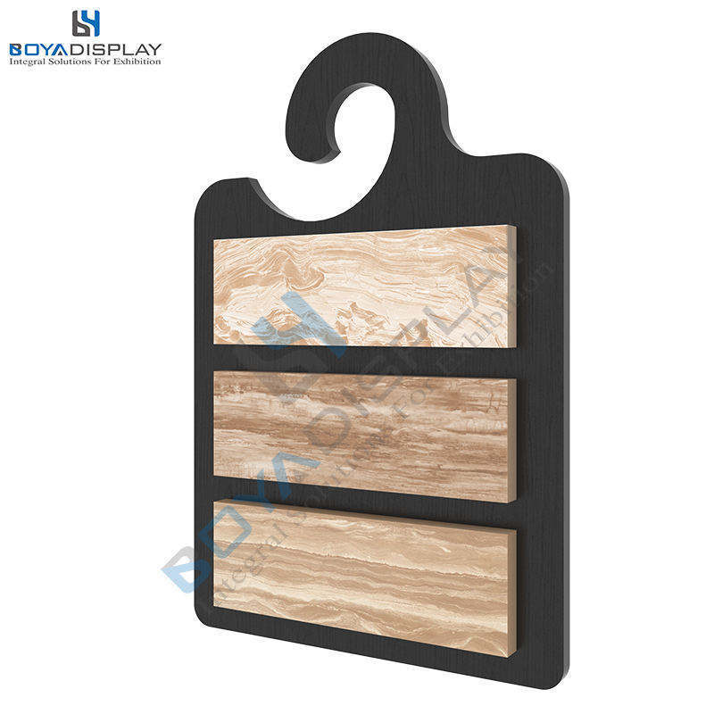 Factory High Quality Customized Logo Simple Display Rack Tile Wood Flooring MDF Sample Board