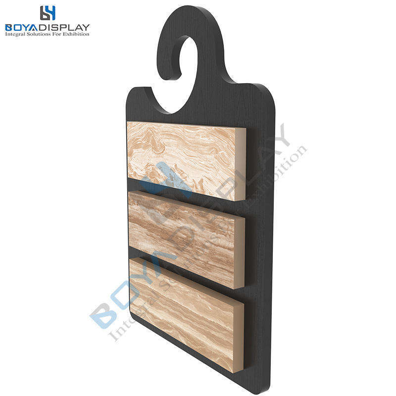 Factory High Quality Customized Logo Simple Display Rack Tile Wood Flooring MDF Sample Board