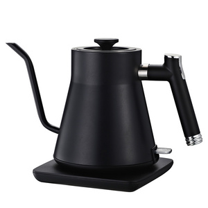 Strix controller 800ML Portable tea coffee pot stainless steel gooseneck Black  Electric Kettle