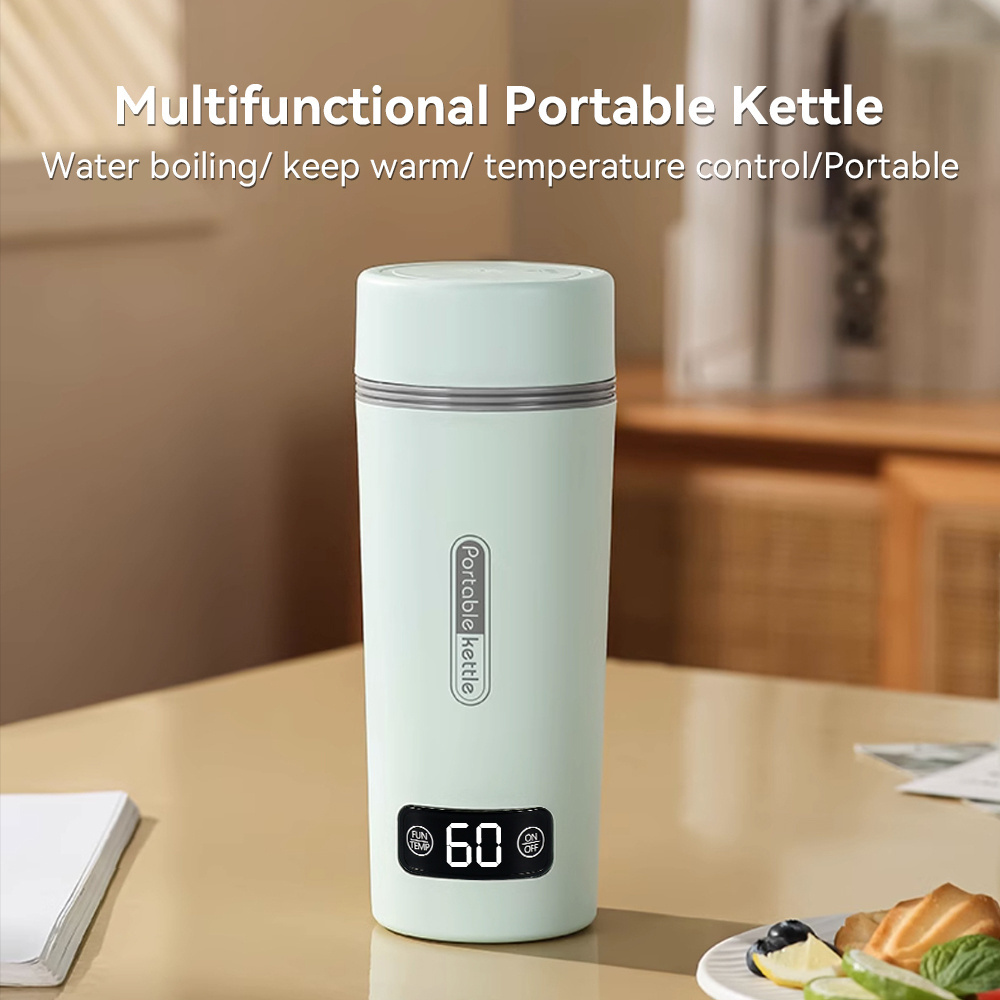 Customized  digital 350Ml portable electric kettle heater travel electric kettle portable water boiler kettle