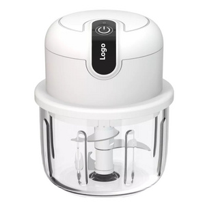 Portable electronic cordless rechargeable wireless USB mini electric pepper sauce chopper food processor