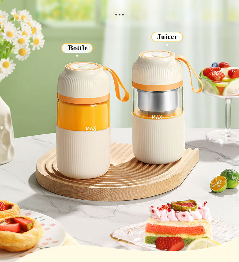 USB Mini juicer 300ml Portable Electric Mini Fruit Juicer Blender Machine for Coffee and Juice