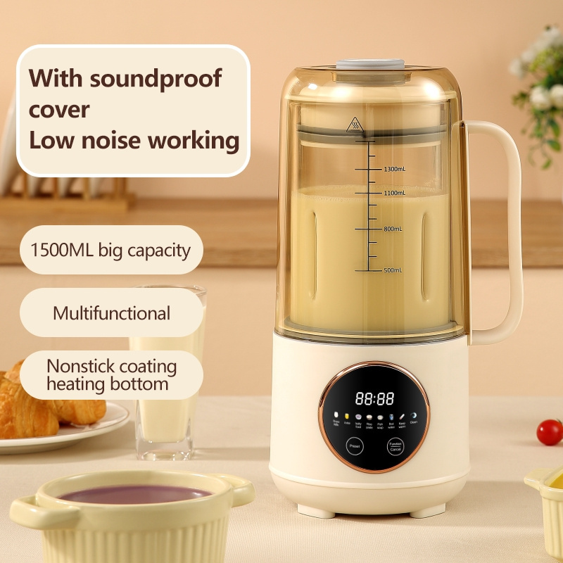 Nut milk maker Multi Soya Milk Making Machine soup maker glass jar multifunctional cooking blender