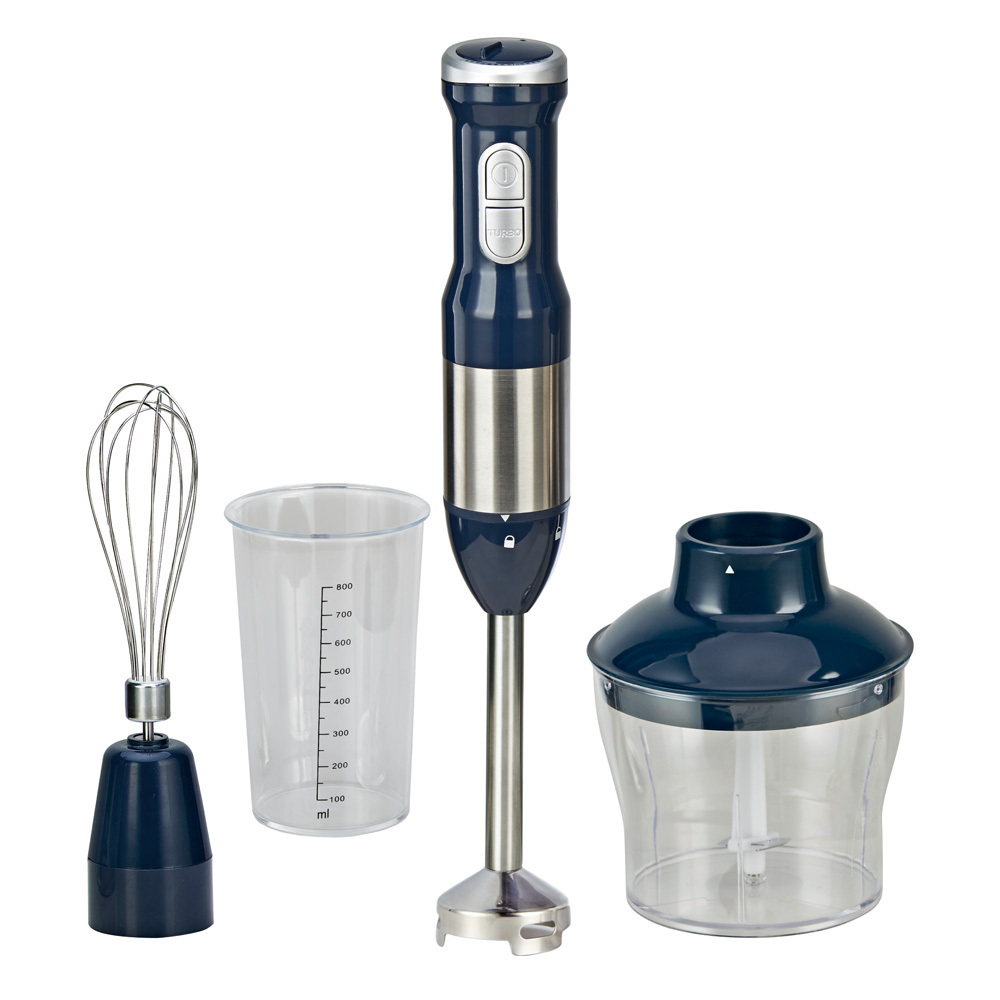 4 in 1Industrial commercial heavy duty hand blenders mixer chopper immersion stick blender with turbo function