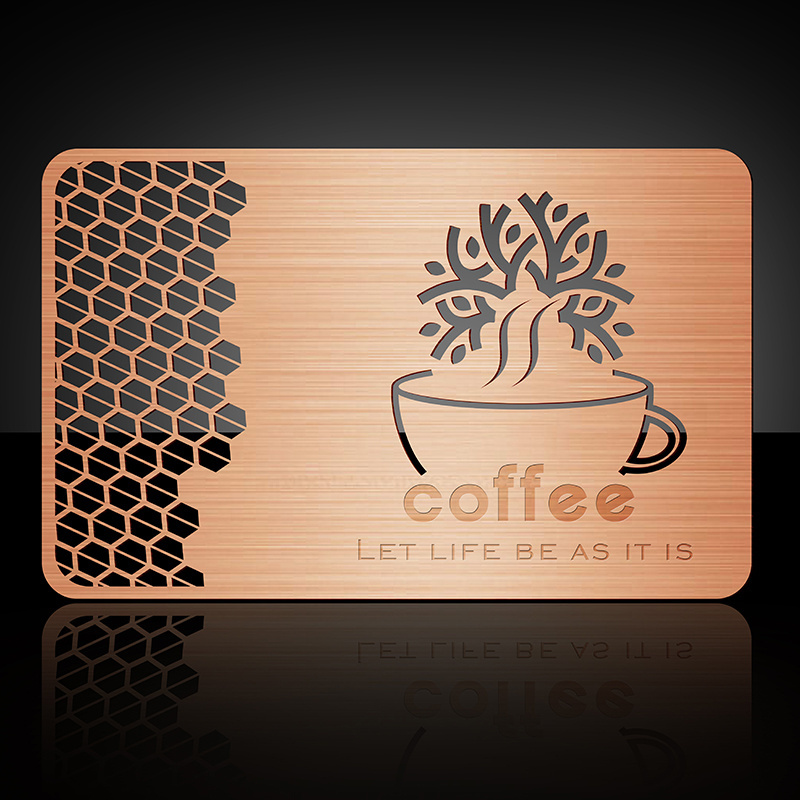 BOYA Custom Stainless Steel Metal Card UV Digital Printing Businesscards NFC Business Card Metal Business Cards With Logo