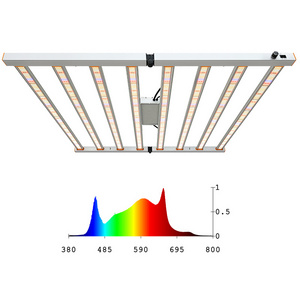 Samsung LM301B LM301H EVO 960W 640W Full Spectrum 3500K Fixture 1000W UV IR LED Grow Light Bloom Aluminum Body