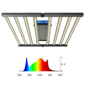 Vertical LED Farming 600W 630W Adjustable Hydroponic Folding Full Spectrum Led Grow Light For Indoor Plants