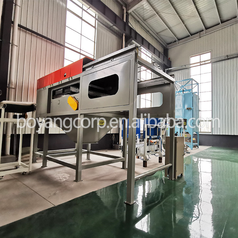 Boyang bulk bag discharge system powder handling bag unloader small bag discharging station