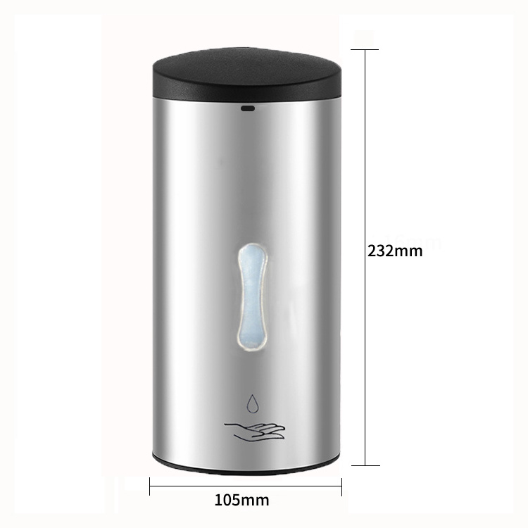 1000ml Wall Mounted Stainless Steel Automatic Sterilizer Spray Hand Sanitiser Dispenser