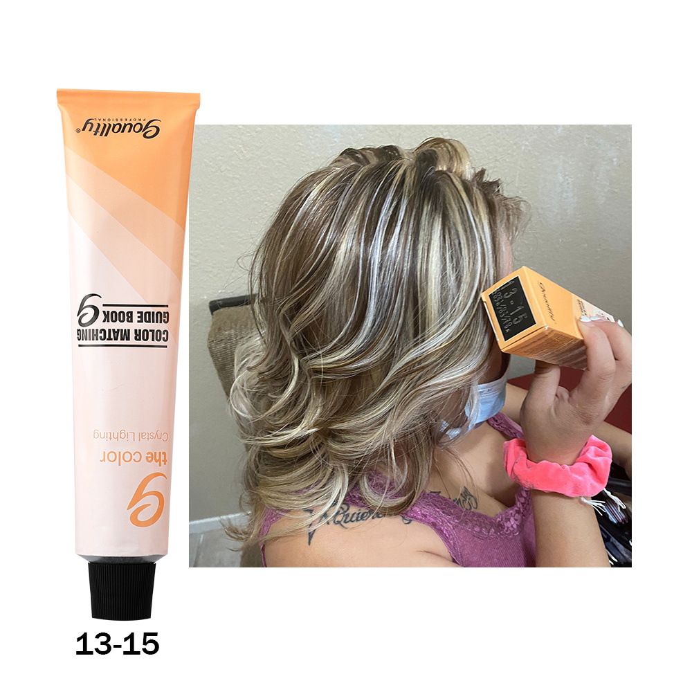 Ammonia Free OEM Best Quality Salon Hair Dye Chemicals Big Size