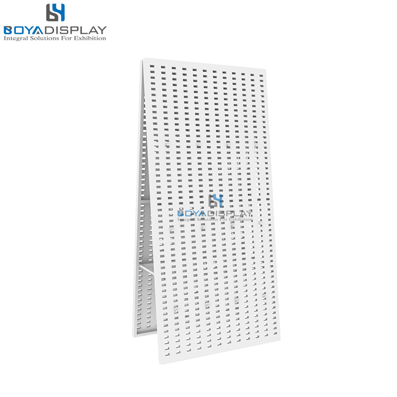 Double Side Slab Tile Display Rack Mounted Wall Display Rack For Tile Stone Quartz Display Rack