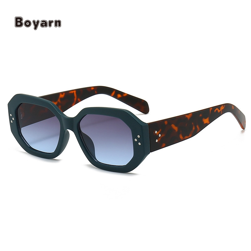 Boyarn Wholesale 5140 Fashion Hand Polished China Handmade Pc Cooling Sun Glasses Oem Sunglasses