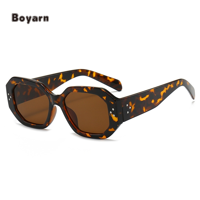 Boyarn Wholesale 5140 Fashion Hand Polished China Handmade Pc Cooling Sun Glasses Oem Sunglasses