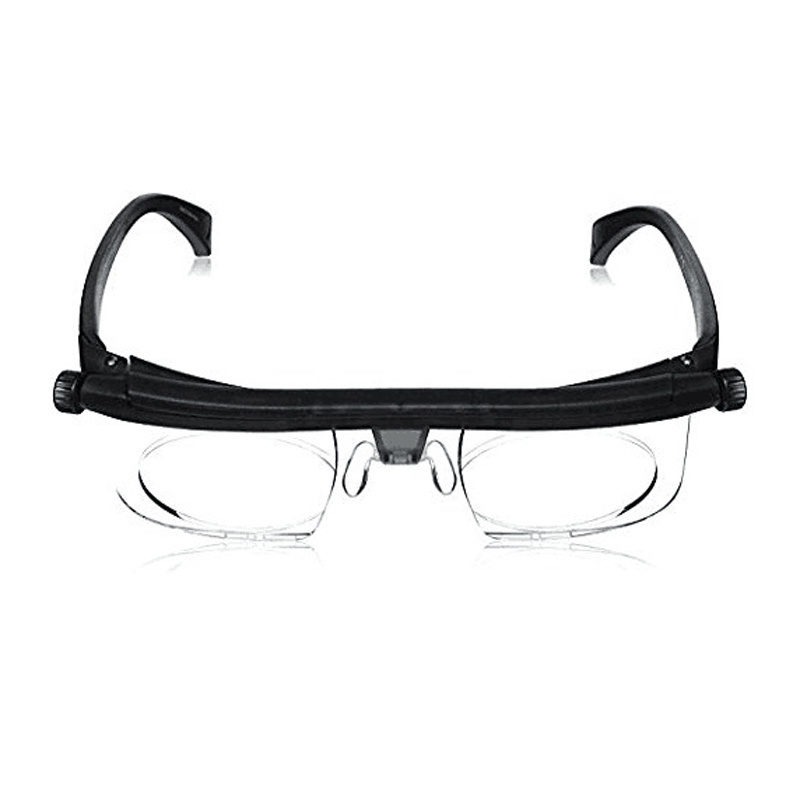 Adjustable Focus Reading Glasses Myopia Eye Glasses -6D to +3D Variable Lens Binocular Magnifying Porta Oculos