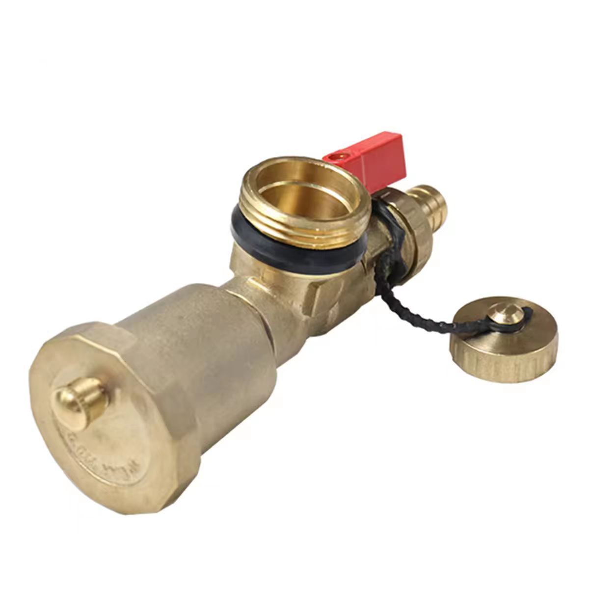 Hot System Water Heater Floor Pressure Reducing Air Vent Boiler Brass Drain Valves Ball For Underfloor Heating System