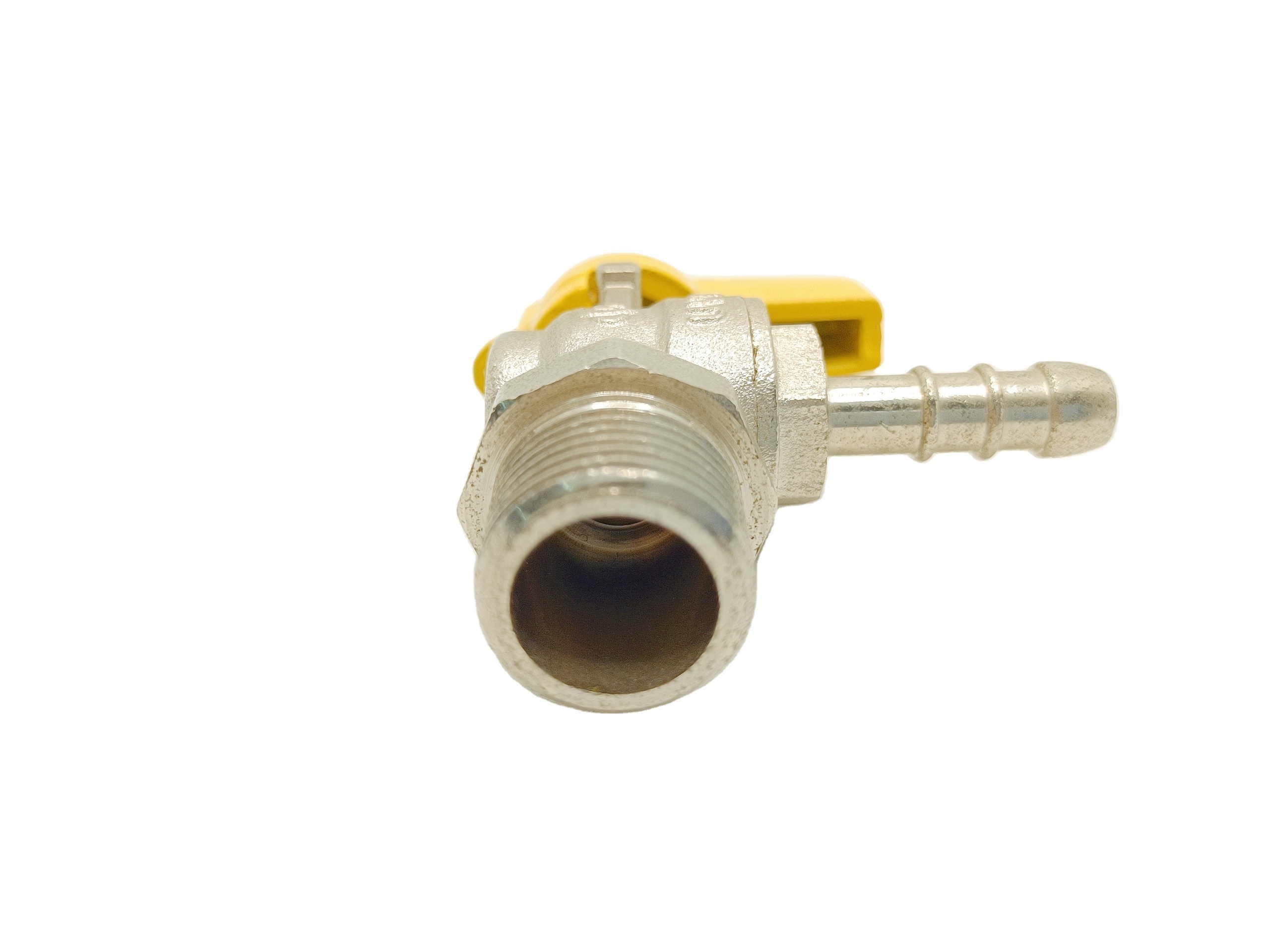 High quality Angle gas ball valve with male thread