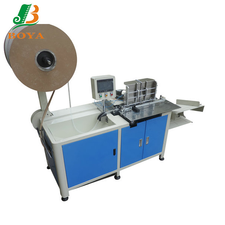 CE Approved BOYA -520 Automatic Wire O Making Machine Spool Roll Double Loop Binding Wire Molding Forming Machine