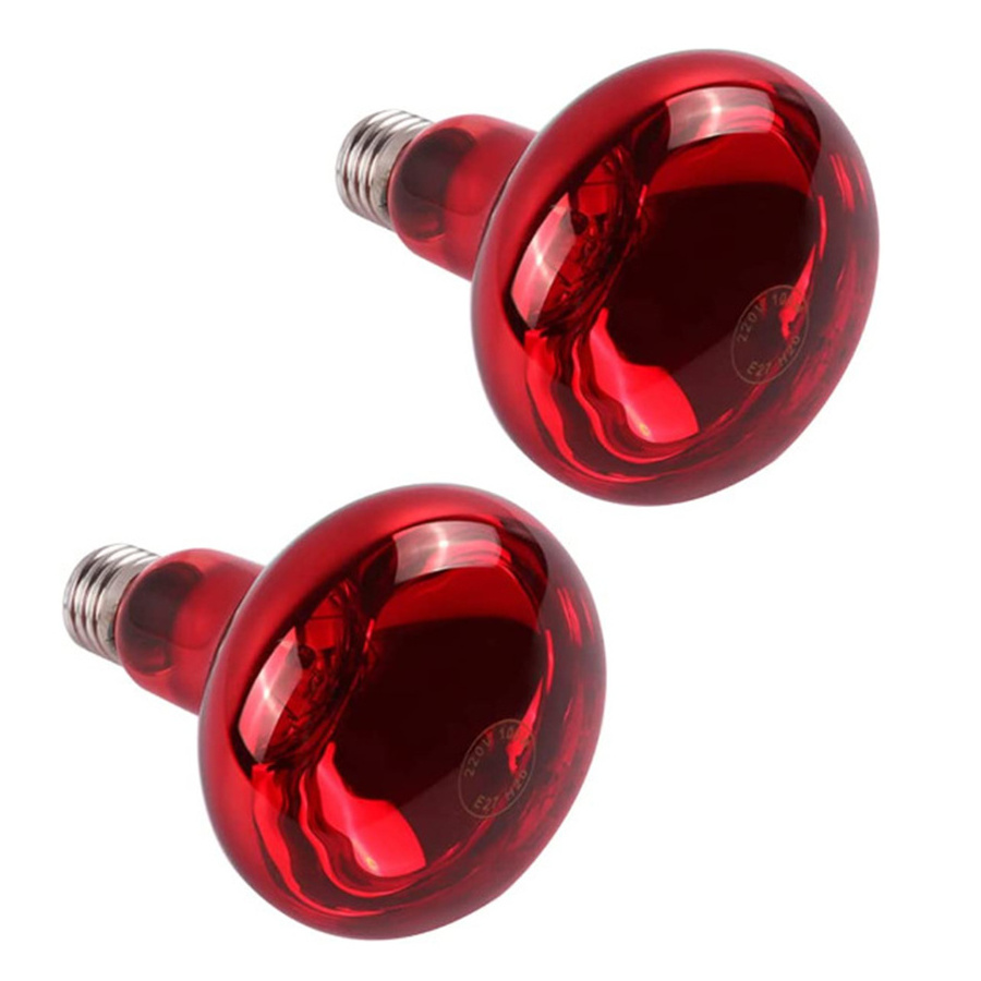 150W 175W 250W 275W All Red E27 Halogen Heating Lamp Infrared Therapy Health Heat bulb