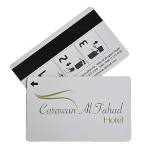 Smart card hotel room door lock system with of PVC Plastic card