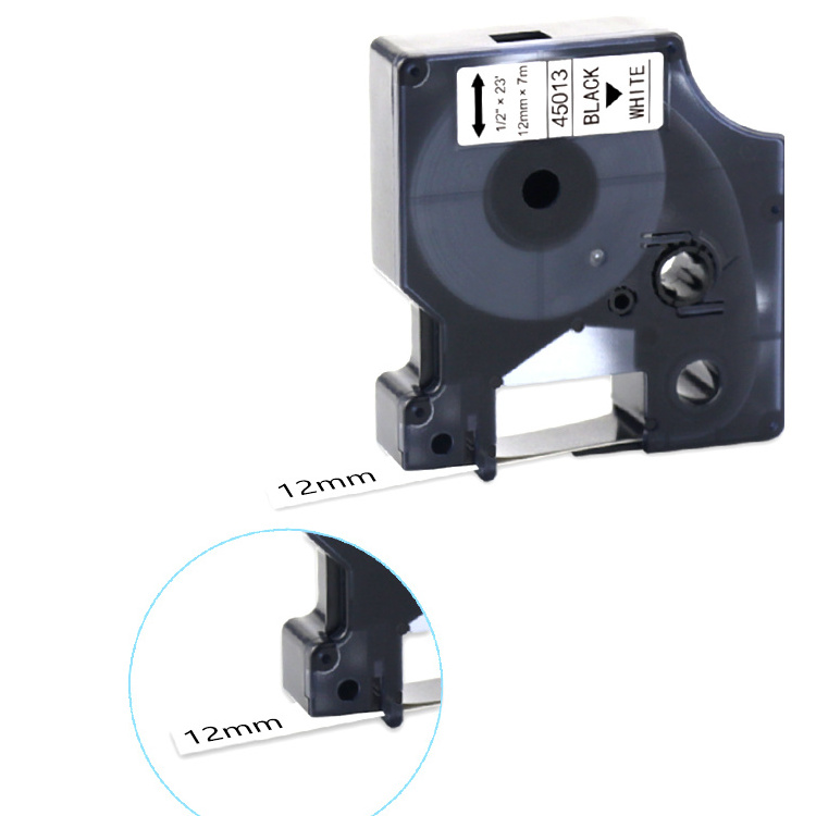 High quality compatible dymo label tape cartridge 45013 for LabelManager PNP/150/160/210D/280/350/420P/450/450D/500TS/PC 16595