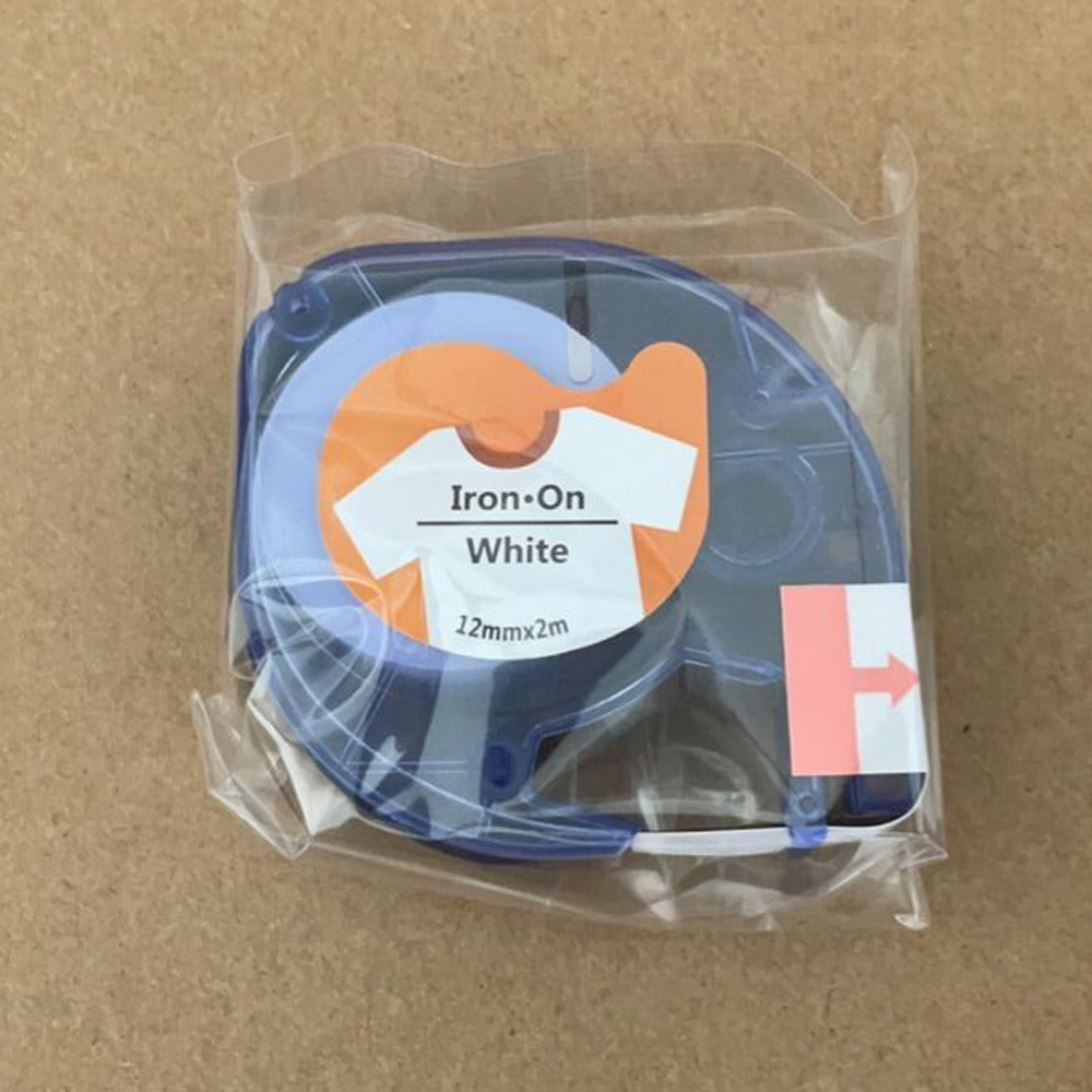 Fabric Iron-on LT dymo Tape 18769 / 18777 / 18773 12mm compatible DYMO Letratag compatible tape cartridge