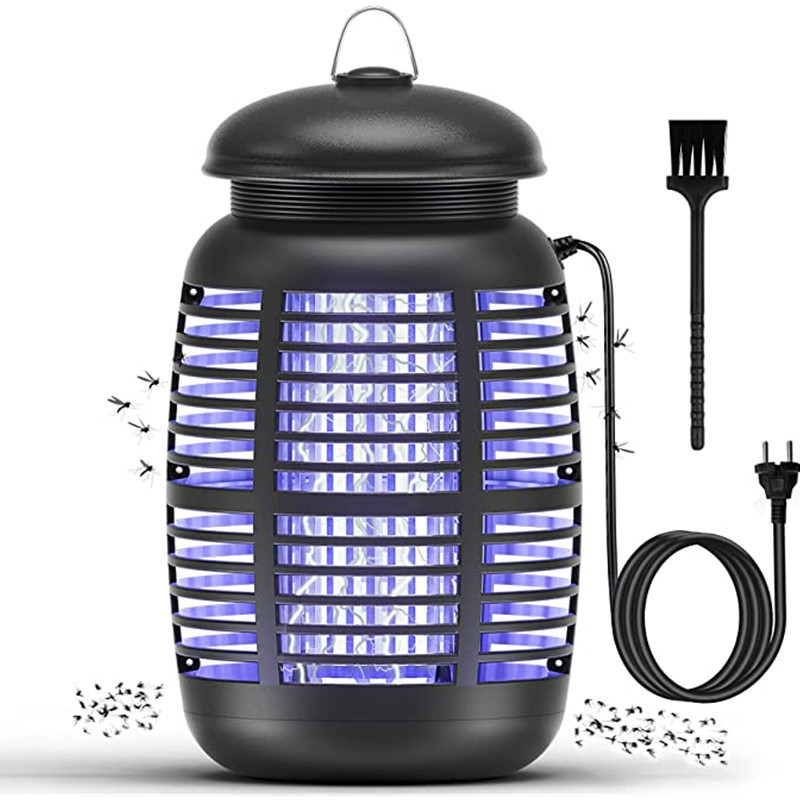 Boyid USB Rechargeable Mosquito Electric Killer With LED UV Light Trap Insect Bug Zapper Anti Mosquito Racket Fly Light