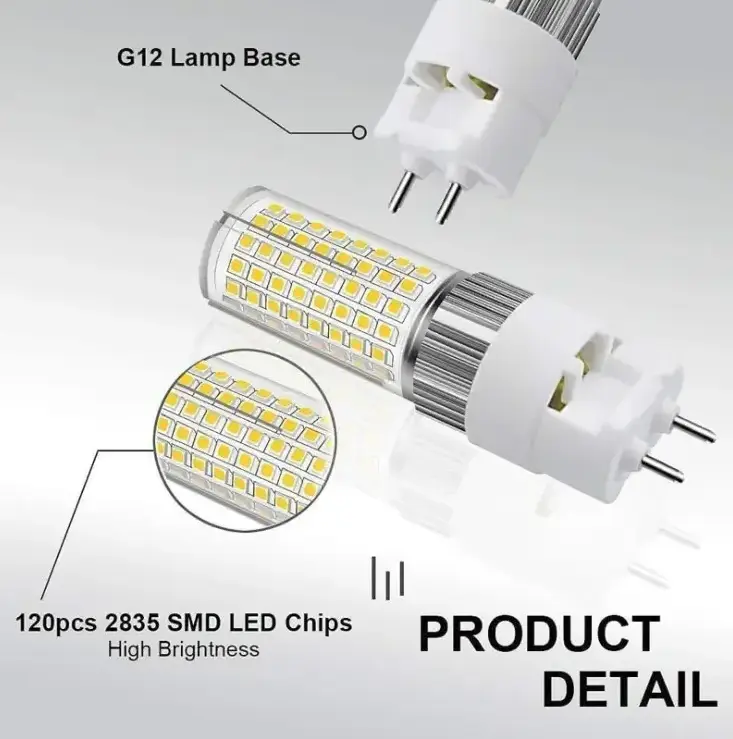 Boyid Wholesale AC 110V 220V 16W LED Bulb 2835 led 360 degrees Replace Halogen Bulb G12 LED Corn Lamp