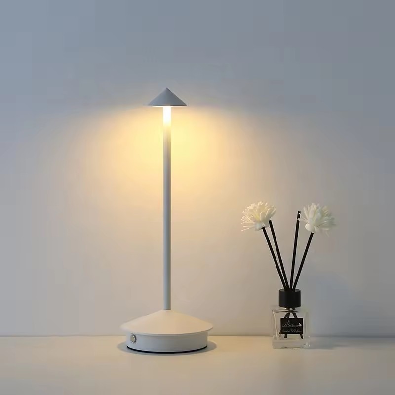 Boyid Luxury Rechargeable Cordless Led Battery Table Lamp Creative Touch Led For Bedroom Night light Romantic Desk Lamp