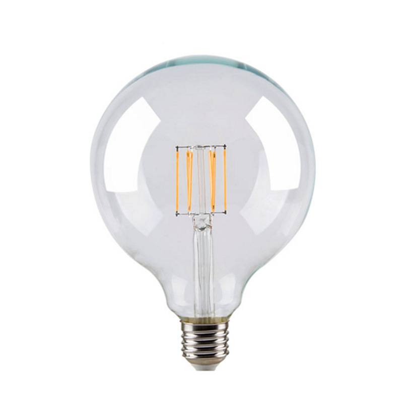 Boyid New Design G125 Led Filament Bulb 6W Glass Aluminum Filament Led Bulb 6W Bulb Filament In The Room