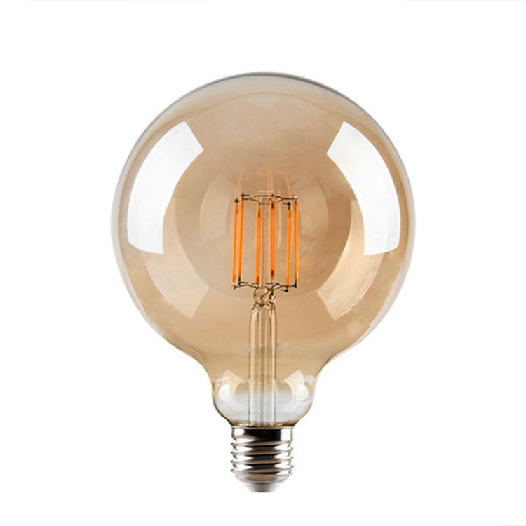 Boyid New Design G125 Led Filament Bulb 6W Glass Aluminum Filament Led Bulb 6W Bulb Filament In The Room