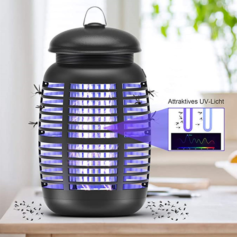 Boyid USB Rechargeable Mosquito Electric Killer With LED UV Light Trap Insect Bug Zapper Anti Mosquito Racket Fly Light