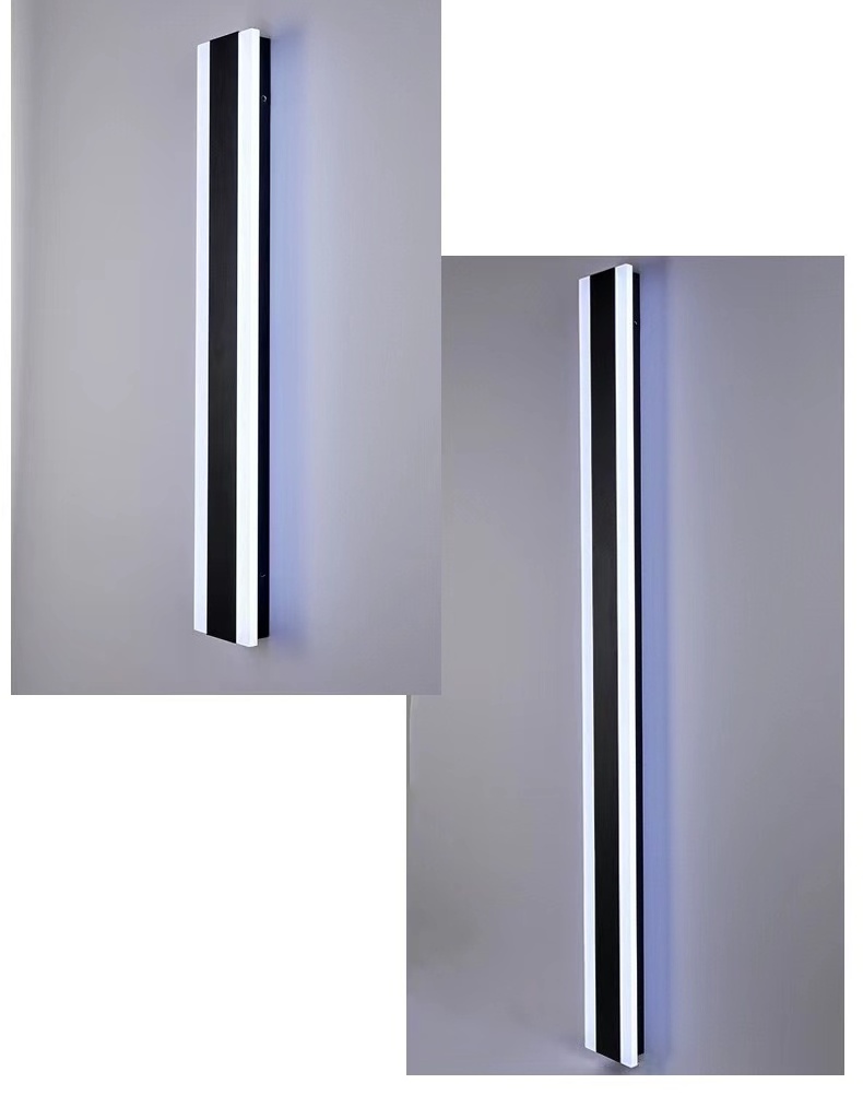 Boyid Modern Waterproof outdoor Long Strip LED wall lamp IP65 Wall Light Garden porch Sconce Light 110V 220V Sconce Luminaire