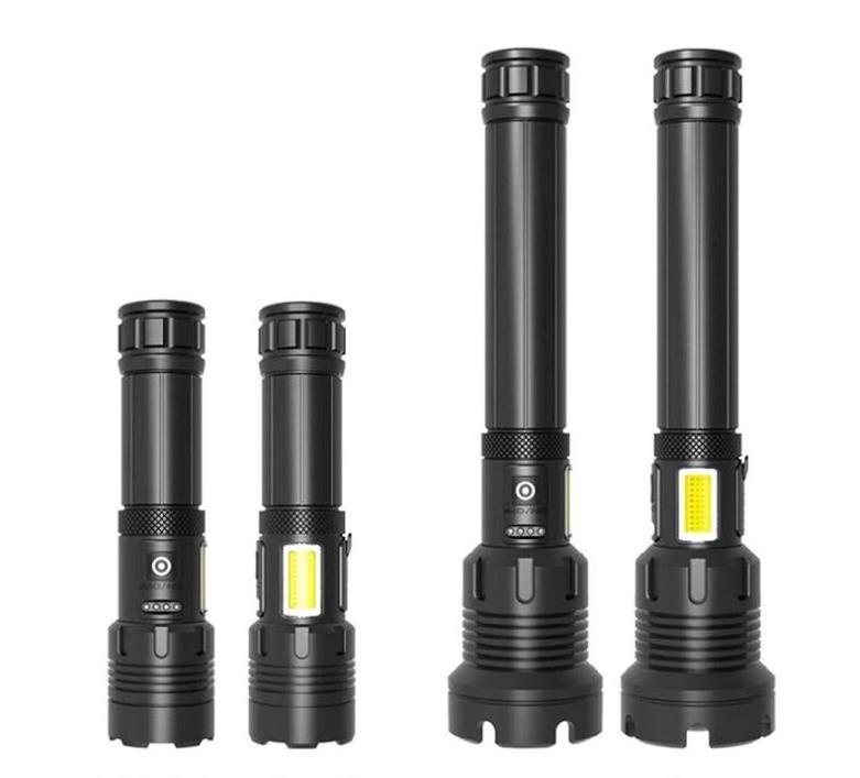 Boyid High Lumen Led Flashlights XHP90 Flashlight Long Distance Torch XHP70 Tactical Flashlight Usb Rechargeable Flash Light