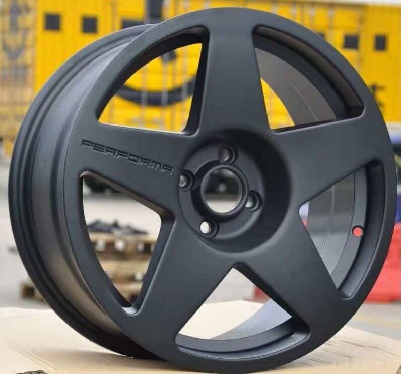 hot selling silver alloy wheels star design wheel rim