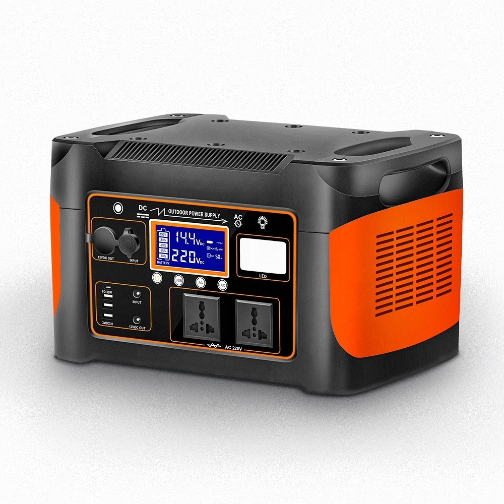 BOYI outdoor 1000w 220v power supply lifepo4 battery solar charging power station